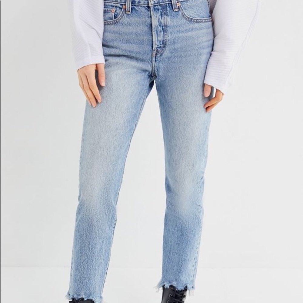 Levi’s Wedgie straight jeans in Shut Up